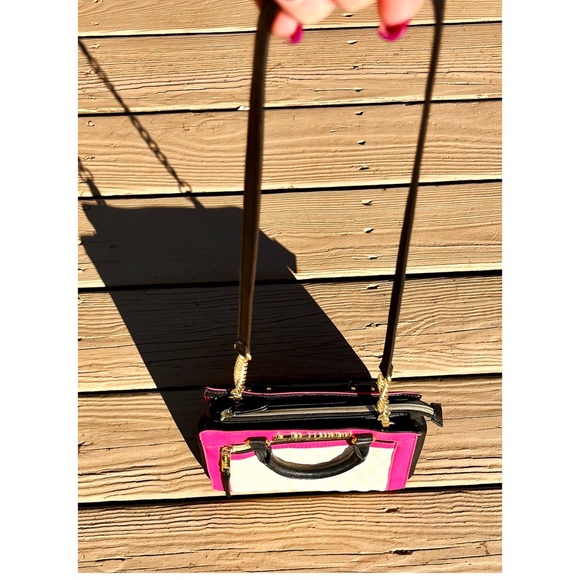 Betsey Johnson Crossbody with Gold Details - Picture 12 of 15